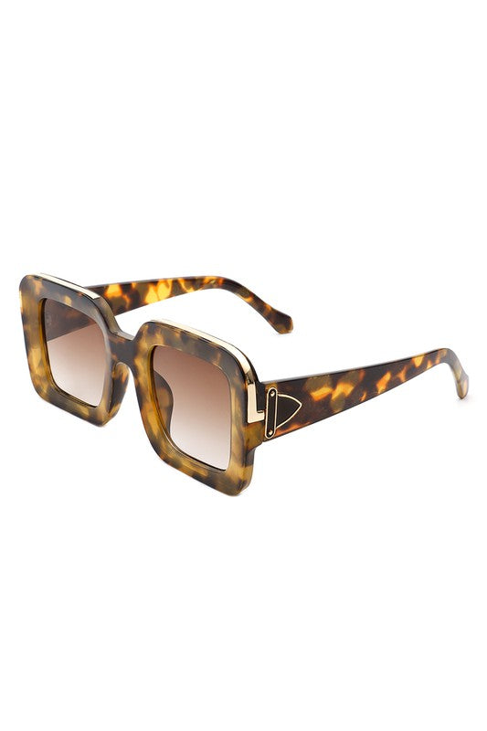 Square Modern Chic Fashion Sunglasses